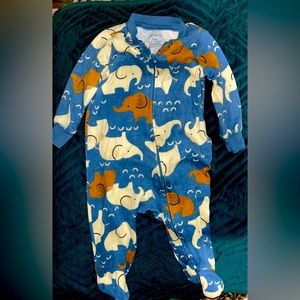 Carters 6 months footed pajamas